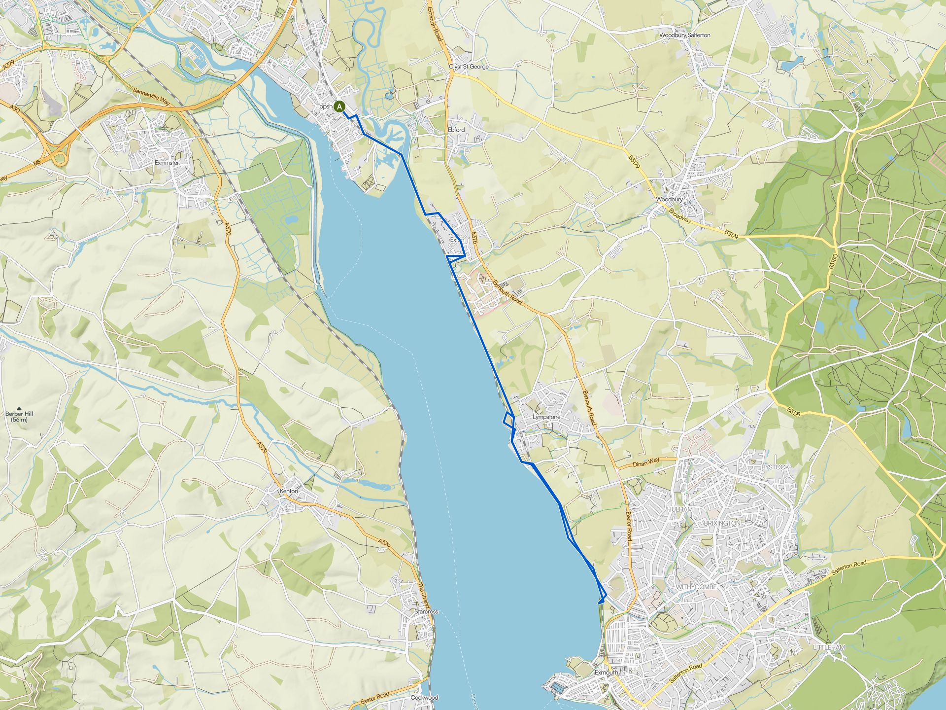 The best walks and hikes around Exeter | Komoot